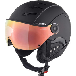 Гірськолижний шолом ALPINA JUMP 2.0 Q-LITE з контрастним візором для дорослих, ударопоглинаючий, індивідуальне регулювання