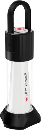 Ліхтар LED Ledlenser ML6 Warm Light 750 лм, акумуляторний, до 200 год, з Powerbank, червоне світло, магнітний, для кемпінгу, чорний