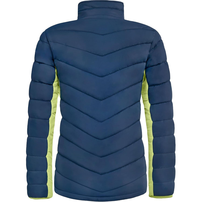 Жіноча куртка Nebuus GRAFFITY: тепла, універсальна куртка для активного відпочинку (M, темно-синій/лаймовий)