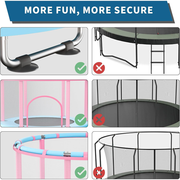 Батут для відпочинку Freizeit-Trampoline, для дому та вулиці