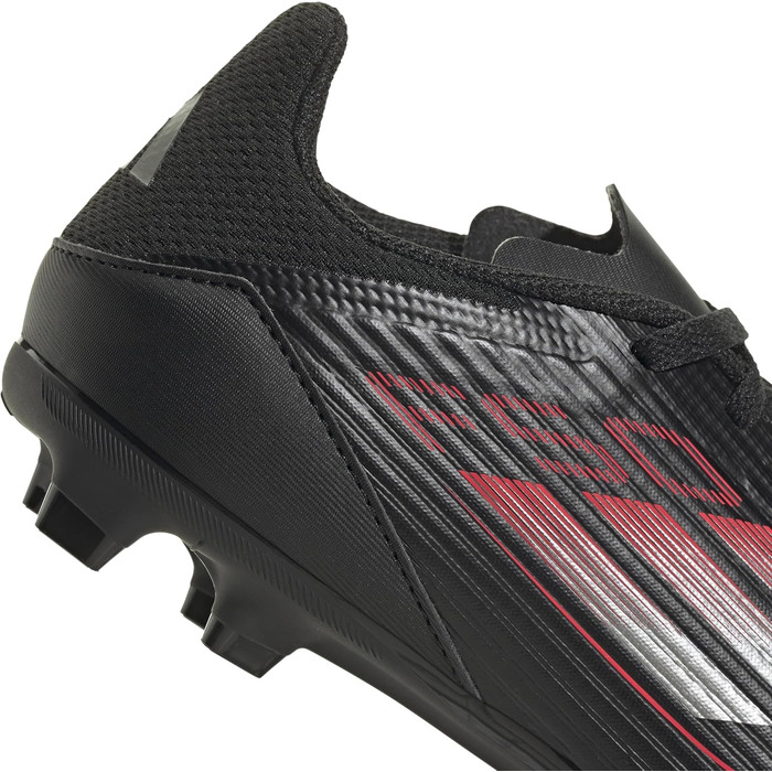 Дитячі футбольні бутси Adidas F50 League FG/MG, 29 EU, чорний/металік/червоний
