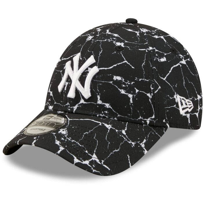 Кепка бейсболка New Era 9Forty Strapback Yankees Marble (Нью-Йорк Янкиз) оригінал