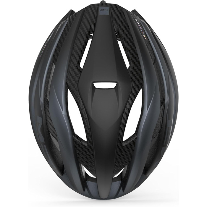 Велосипедний шолом MET Trenta 3K Carbon MIPS, чорний, розмір S