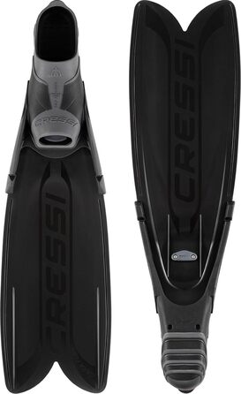 Ласти Cressi Gara Turbo Flex для дайвінгу, апное, підводного полювання та снорклінгу, універсальні, модульна система, змінні лопаті, розмір 36/37