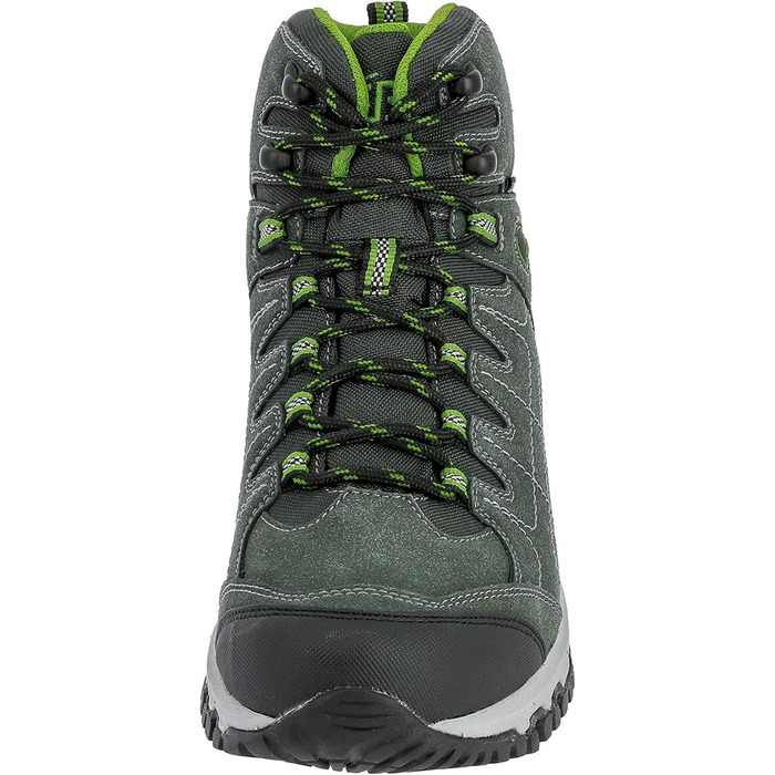 Черевики трекінгові Brütting Mount Shasta Unisex 43 EU, антрацит-зелені