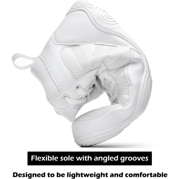 Чоловічі боксерські та борцівські кросівки DimaiGlobal. Зручні для кікбоксингу, карате, тхеквондо, важкої атлетики. Розмір 43 EU, колір білий.