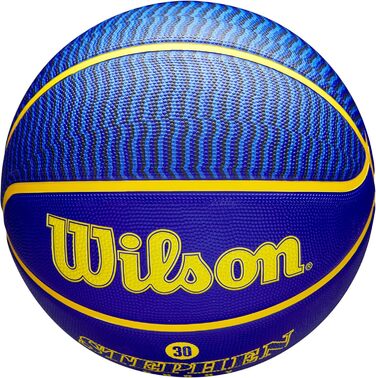Баскетбольний м'яч Wilson NBA Stephen Curry для вулиці, розмір 7, міні, 17,8–74,9 см