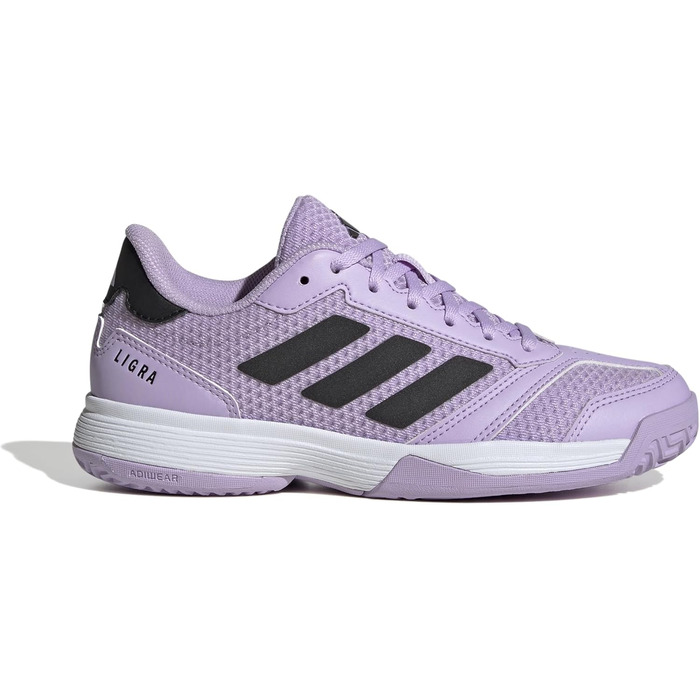 Дитячі кросівки Adidas Ligra 8 для залу - унісекс, Powder Plum/Core Black/Cloud White