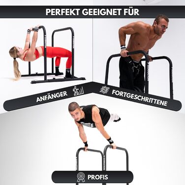 GORNATION Турнік для віджимань преміум-класу: регульований турнік для дому та вулиці, стійкий та зручний