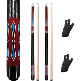 Набір більярдних київ Moyan (2 шт.), 58 дюймів, 2 частини, кленовий