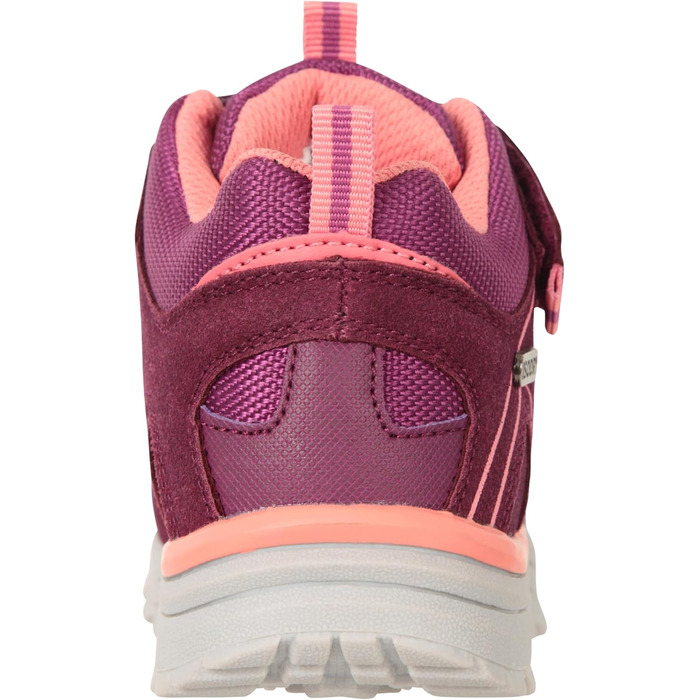 Водонепроникні дитячі черевики Mountain Warehouse Drift - для хлопчиків та дівчаток, підходять для походів та дощу (28 EU, Ягода)