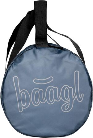Спортивна сумка Baagl для дітей, хлопчиків та підлітків – компактна та складна, 22 л (Dust Blue)