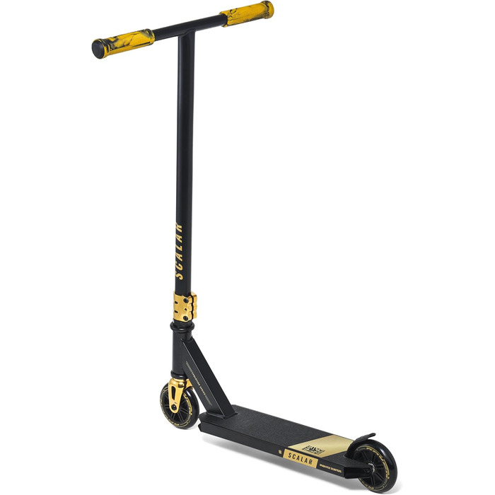 Самокат трюковий RAVEN Evolution Scalar Gold 100мм для дітей та дорослих. Колеса PP+PU, підшипники ABEC-7