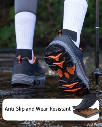 Туфлі для хайкінгу чоловічі/жіночі, водонепроникні, легкі, 37-46 EU, блакитні