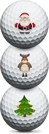 Гольф-м'ячі Titleist Pro V1 новорічні, 3 шт, преміум