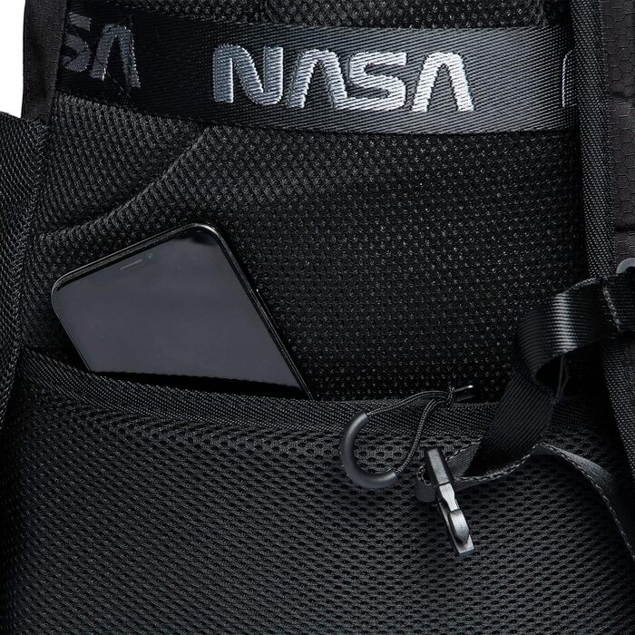 Рюкзак NASA Neon-Pro, чорний, міський стиль, універсальний