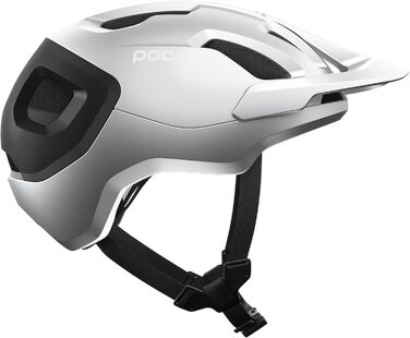 Велосипедний шолом POC Axion Race MIPS для трейлу, захист MIPS Integra, розмір XS (48-52 см), чорний/сріблястий матовий