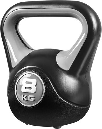 Гиря Miweba Sports KB200 8 кг для кросфіту та фітнесу, бодіфренд, для дому та вулиці