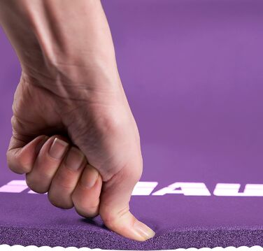 Килимок для тренувань Muawo Premium: фітнес, йога, гімнастика | антиковзаючий, товстий, довгий (190х100х1,5 см)