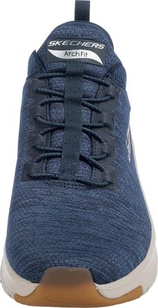 Чоловічі кросівки Skechers Arch Fit Waveport, 42 EU, темно-синій, сітчаста обробка