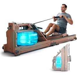 Складаний водний веслувальний тренажер Bluefin Fitness Blade Aqua W-1/M-1 з LCD-дисплеєм