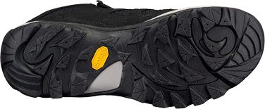 Черевики трекінгові та для походів Brütting Unisex Mount Frakes 43 EU, чорний, сірий, лимонний