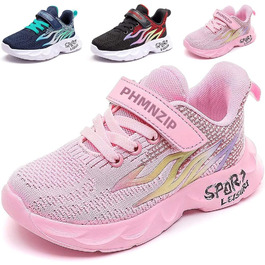 Дитячі кросівки Kinder: спортивні, легкі, дихаючі, для бігу та занять спортом (28 EU, Cx6888 Рожевий)