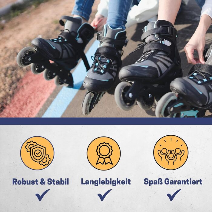 Інлайни для дітей Best Sporting: регульовані ролики з гальмом, міцні роликові ковзани для підлітків, зелено-чорного кольору