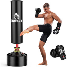 Boxsack RORALA для дорослих: самостійна стійка, MMA, бокс, важкий, з присосками