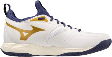 Волейбольне взуття Mizuno Wellenmaße 50 EU White Blueribbon Mp Gold