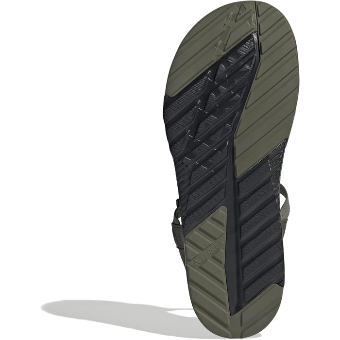 Сандалії Adidas Terrex Hydroterra Light Unisex, 42 EU, чорний/оливковий/білий