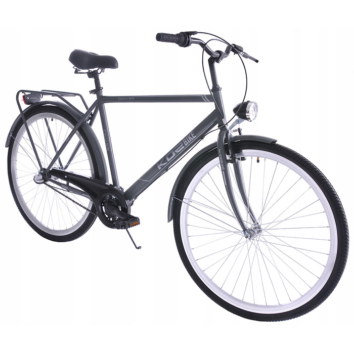 Міський велосипед Kozbike DEN3-S3CZ/MAT, рама 21