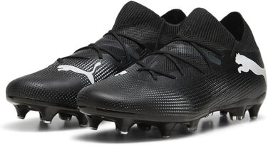 Чоловічі футбольні бутси PUMA Future 7 Match Mxsg, 42 EU, чорно-білі