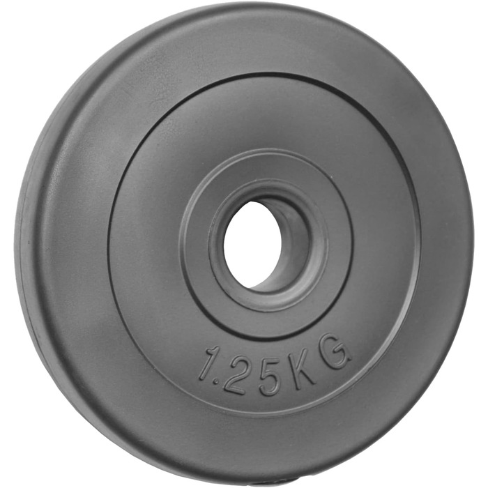 Диски для штанги POWER-XTREME 30/31 мм, пластик, пісок-бетон, 0,5–15 кг