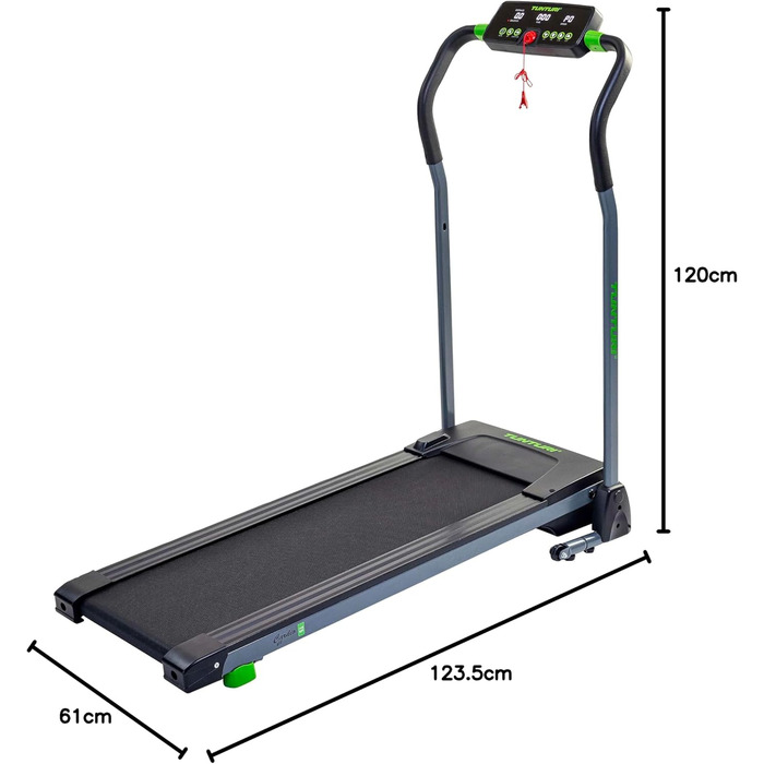 Бігова доріжка Tunturi Cardio Fit T5 для дому, складана, 10 км/год, LCD, Walking Pad