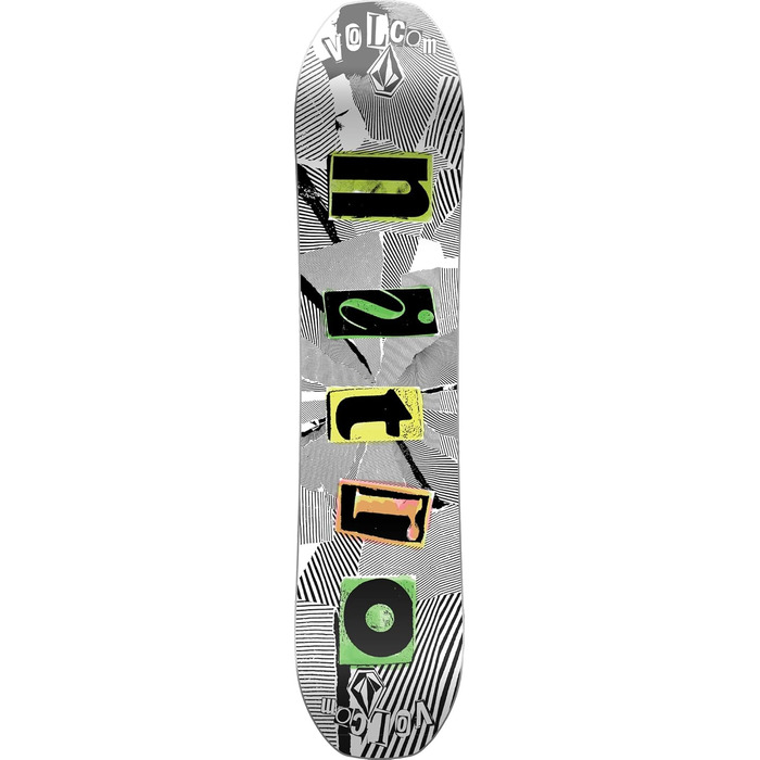 Дитяча сноуборд-дошка Nitro Ripper X Volcom 2023, універсальна, для фрістайлу, твин-тип, мультиколір