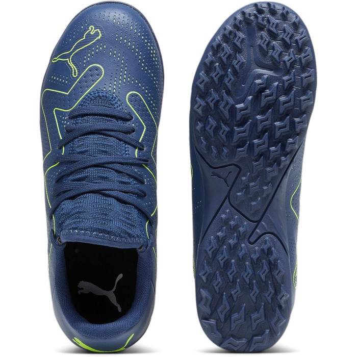 Дитячі футбольні бутси PUMA Persian Blue Pro Green (37 EU)