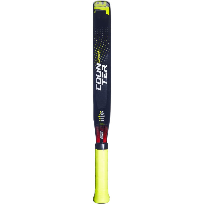 Ракетка для падел-тенісу Babolat Counter Origin, жовта, ультралегка, для початківців