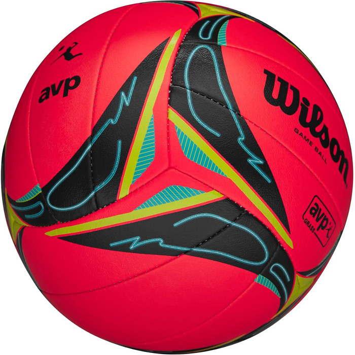 Волейбольний м'яч WILSON AVP GRX для гри на траві, офіційний розмір
