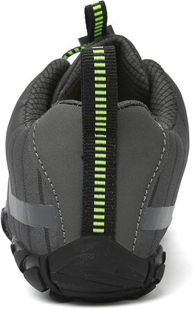 Дитячі босижні кросівки для хлопчиків та дівчаток, дихаючі, антиковзкі, легкі спортивні кросівки для ходьби та бігу, розмір EU 26-40 (39 EU, сірий)