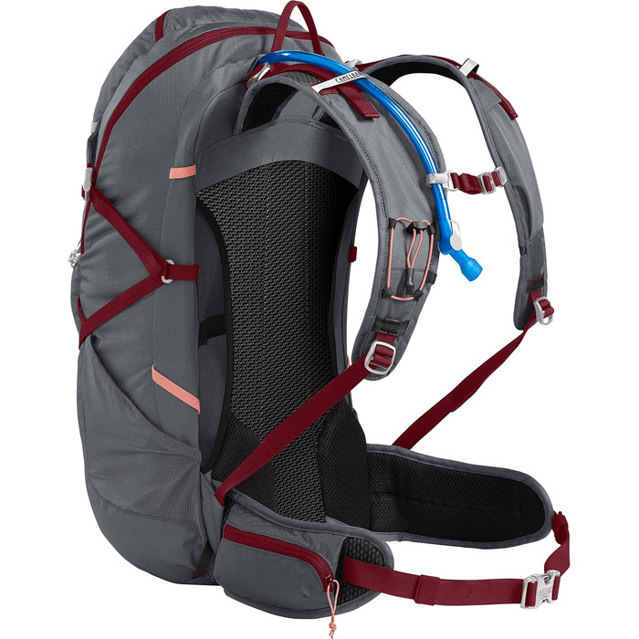Гідратаційний рюкзак CAMELBAK Fourteener 30 для дорослих, унісекс, 30 л, сірий/червоний