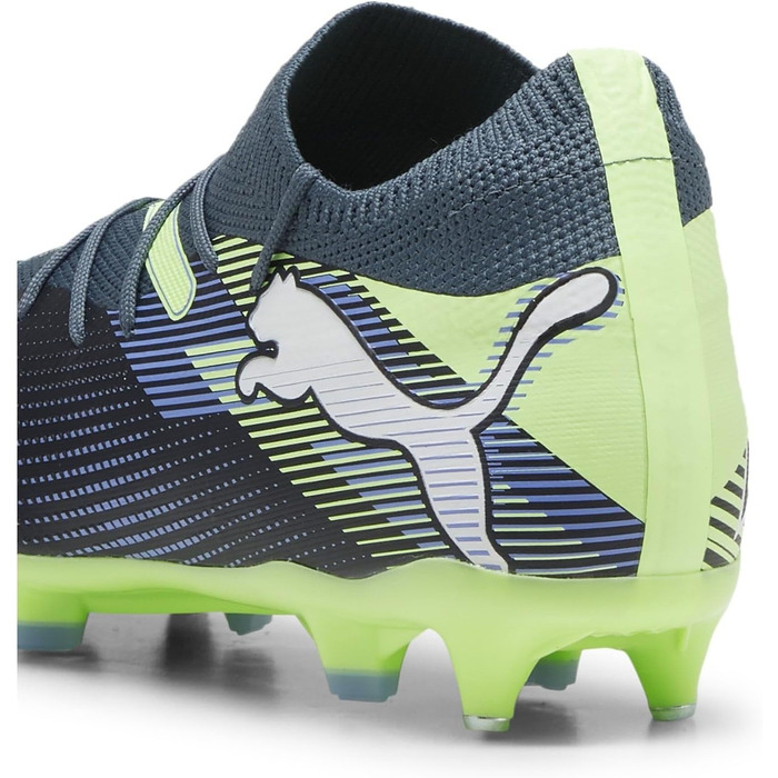 Футбольні бутси PUMA Future 7 Match Mxsg, 46 EU, сірий/білий/яблучно-зелений