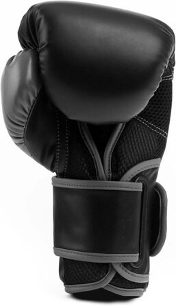 Боксерські рукавички Everlast Powerlock 2 для тренувань, унісекс, чорні, 16oz