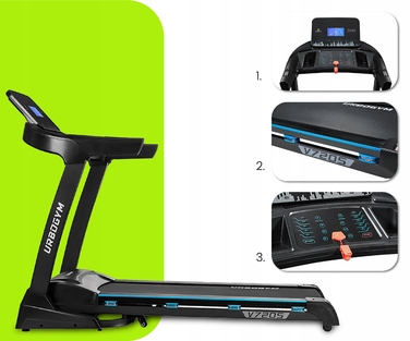 Електрична бігова доріжка Urbogym V720S до 150 кг