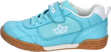 Детские кроссовки Lico Bernie для дома и улицы (38 EU, Туркис-Белый)