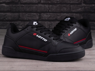 Чоловічі спортивні кросівки Lotto Nandu black/red 2400100U 1130
