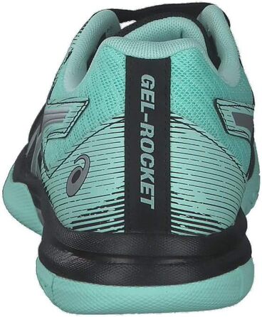 Жіночі волейбольні кросівки ASICS Gelrocket 9, чорний та білий, 44.5 EU