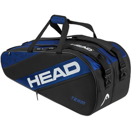 Тенісна сумка HEAD Team Racquet Bag L, синьо-чорна