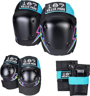 Дитячий захисний комплект 187 KILLER PADS Junior Six Pack XS, сірий