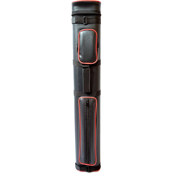 Чохол для кия для більярдного кия Han's Delta 2x4 Hard Oval (кілька кольорів, паспеліровка червона)